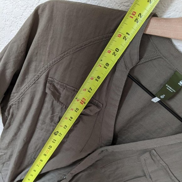 G Star RAW Green Button Down Top S - Picture 3 of 7